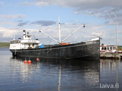 Wenno kotisatamassaan Puumalassa 2010.