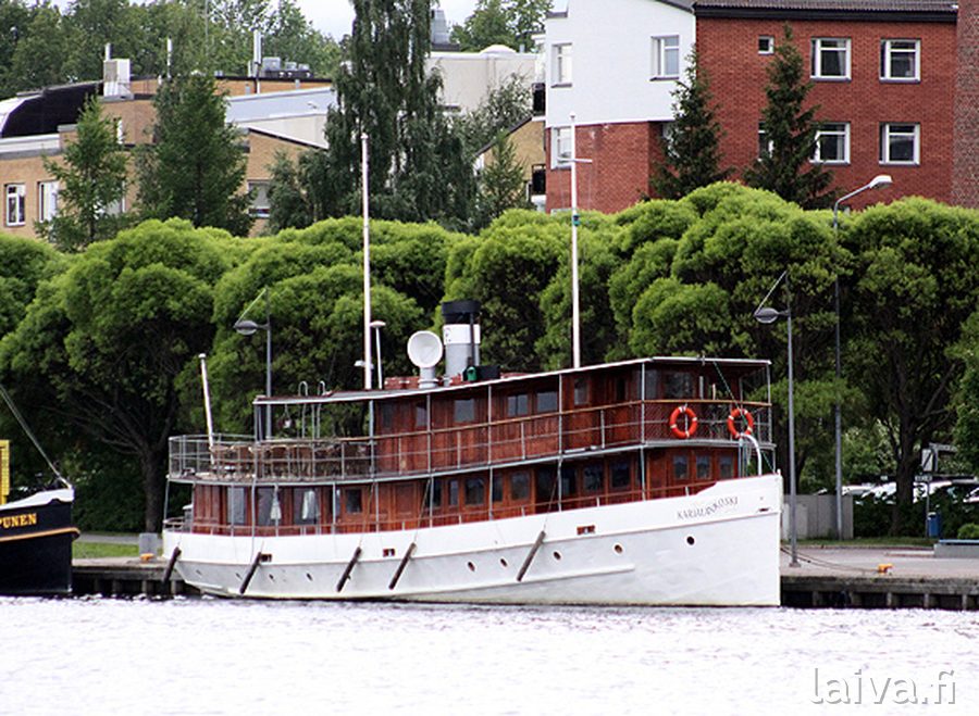 Karjalankoski kotisatamassaan Kuopiossa 2010.