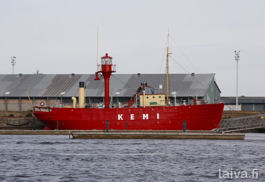 Majakkalaiva Kemi museona Kotkassa