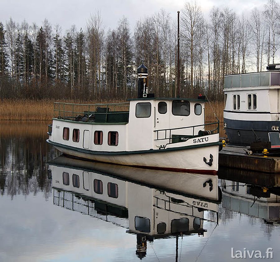 Höyryvene Satu Lappeenrannassa 2013.