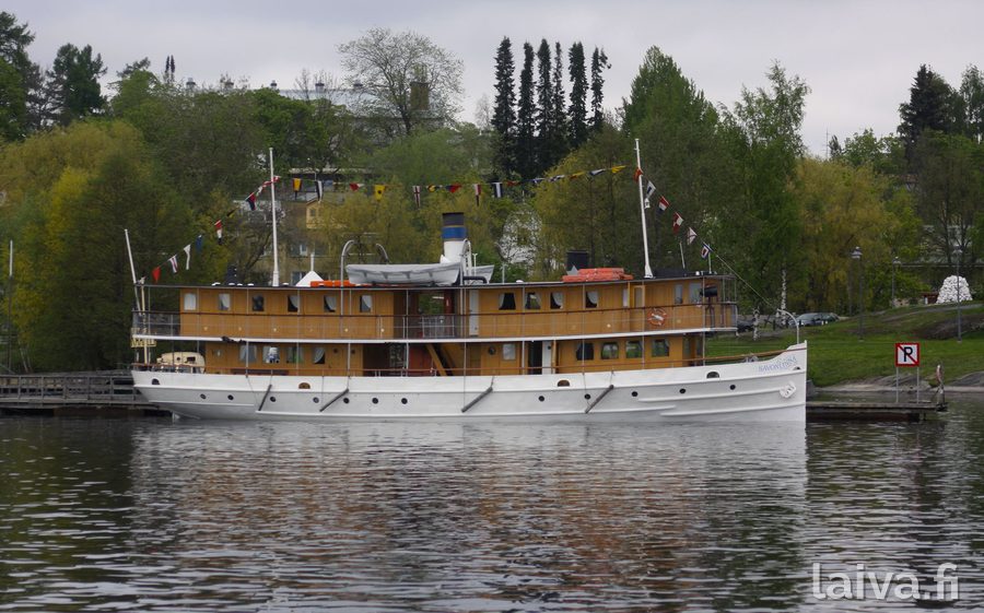 Savonlinna kotisatamassaan Savonlinnassa.