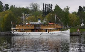 Savonlinna kotisatamassaan Savonlinnassa.